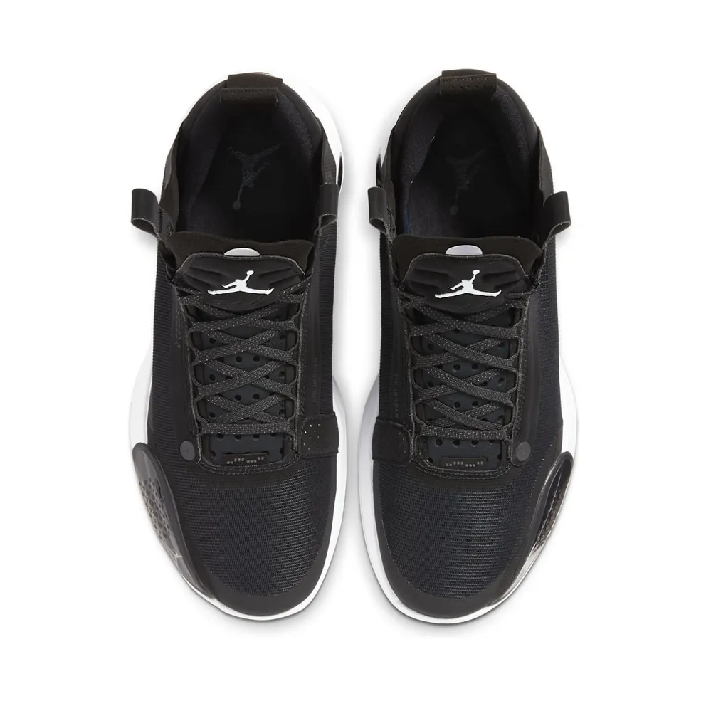 Jordan XXXIV Eclipse Black/Black-Metallic Silver (AR3240-001)