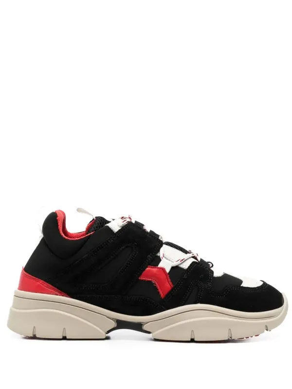 ISABEL MARANT Kindsayh sneakers with mesh – Black (BK005299M014S)