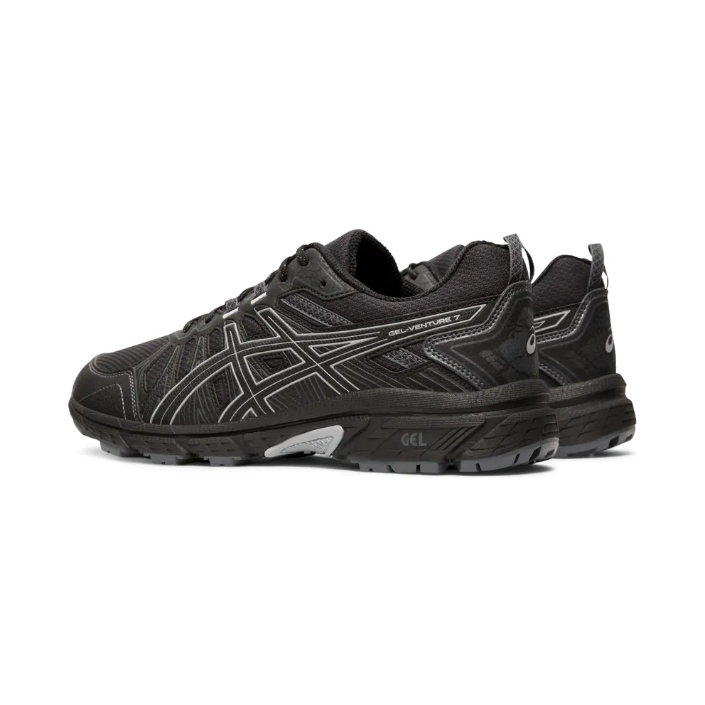 ASICS Gel-Venture 7 Black Sheet Rock (4E Wide) (1011A561-001)