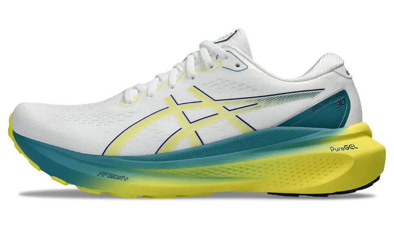 ASICS Gel-Kayano 30 White Bright Yellow (1011B548-101)