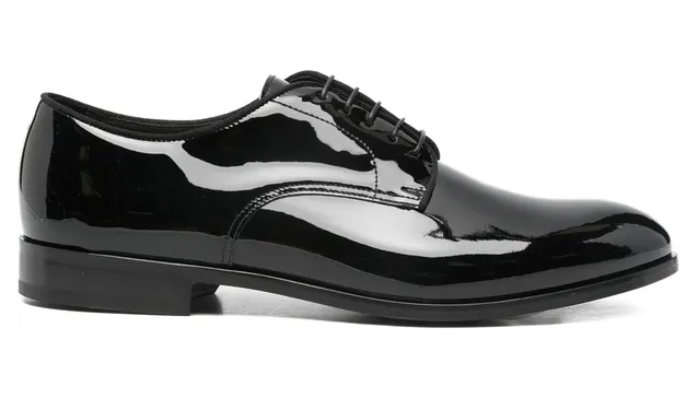 Doucal’s Patent-leather Derby “Black” (DU3532RENNUF01 8NN00)