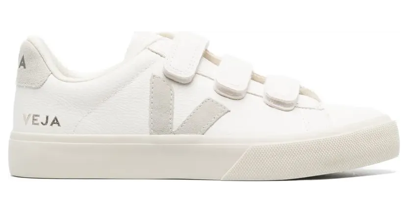 VEJA Recife Chromefree sneakers met klittenband – Wit (RC052919)