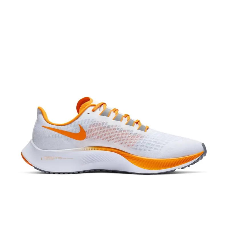 Nike Air Zoom Pegasus 37 Tennessee White/Pure Platinum-Bright Ceramic-Dark Steel Grey (CZ5393-100)