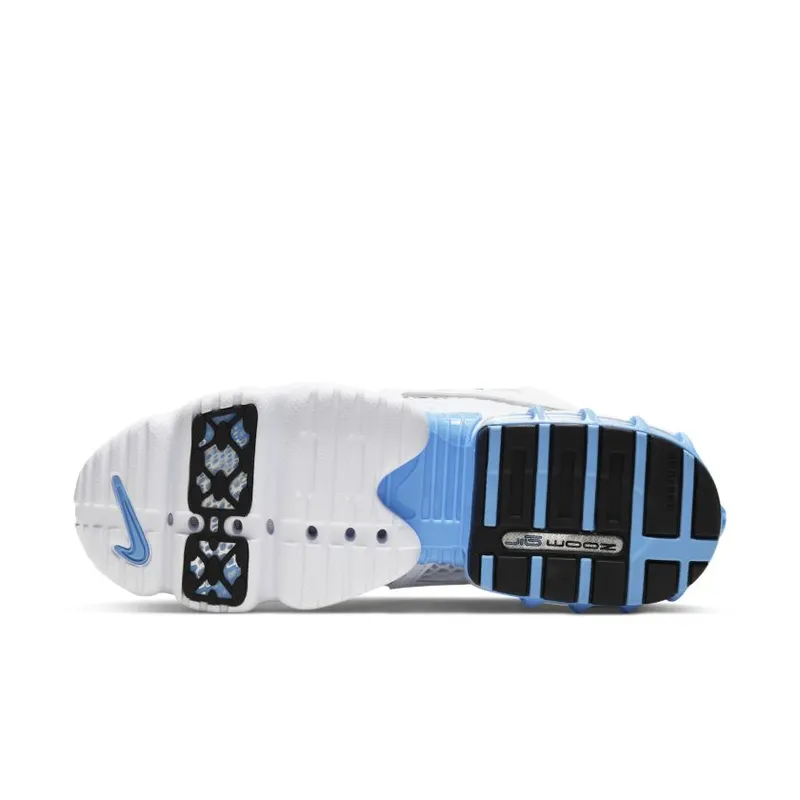 Nike Air Zoom Spiridon Cage 2 White University Blue (W) White/Metallic Silver-University Blue (CD3613-100)