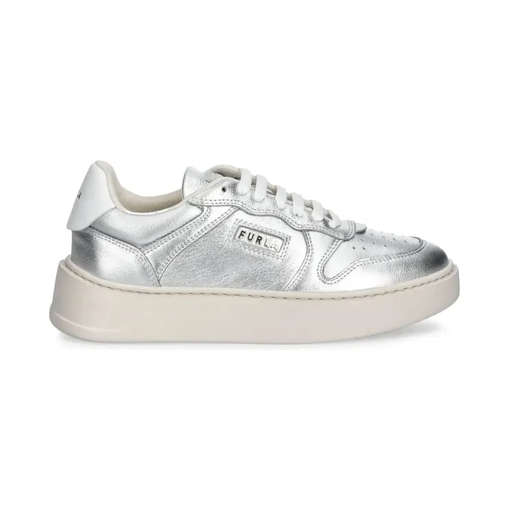 Furla met metallic-effect “Silver” (YJ17SPTBX3714)