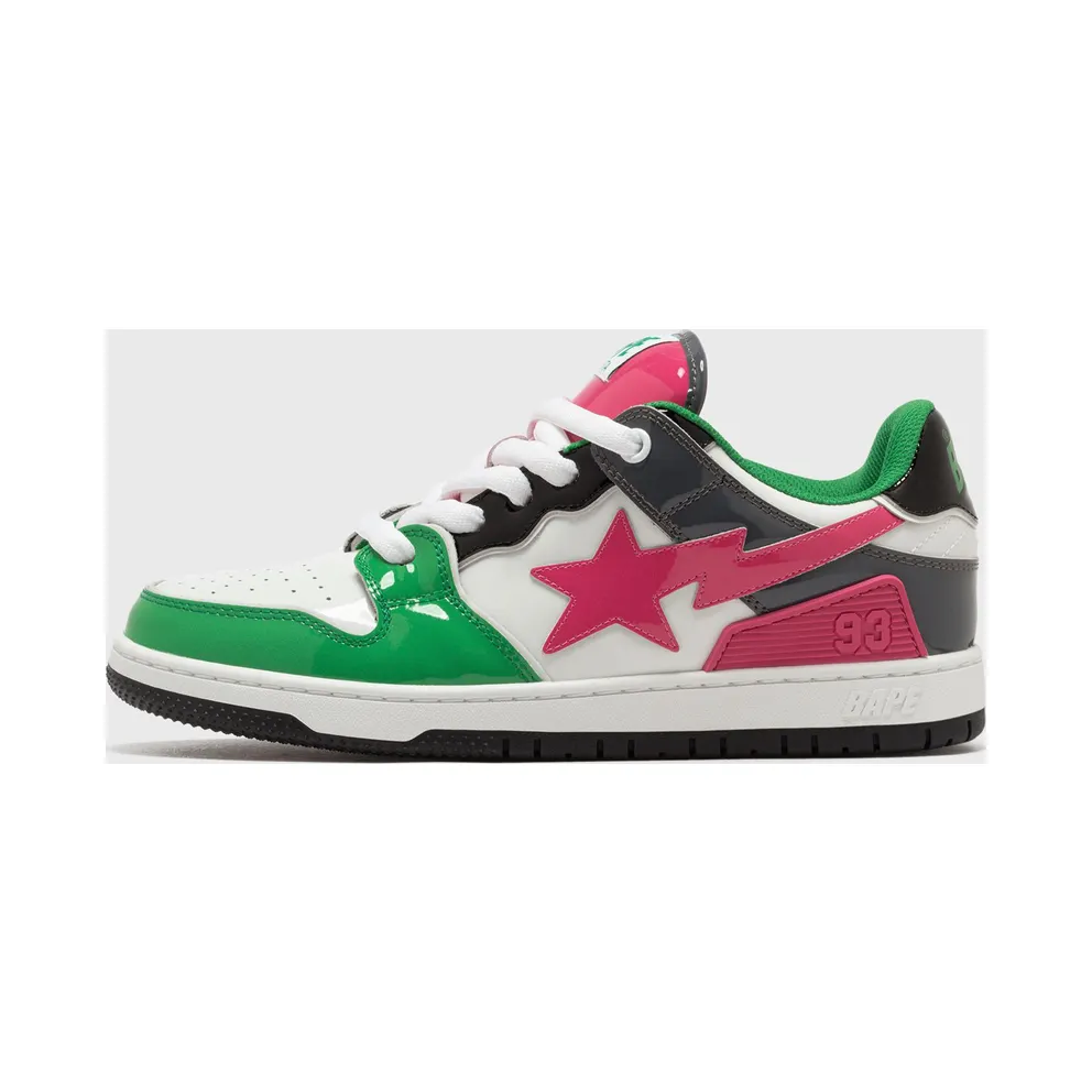 Reebok A Bathing Ape Sk8 Sta Green (001FWL301312MGRN)