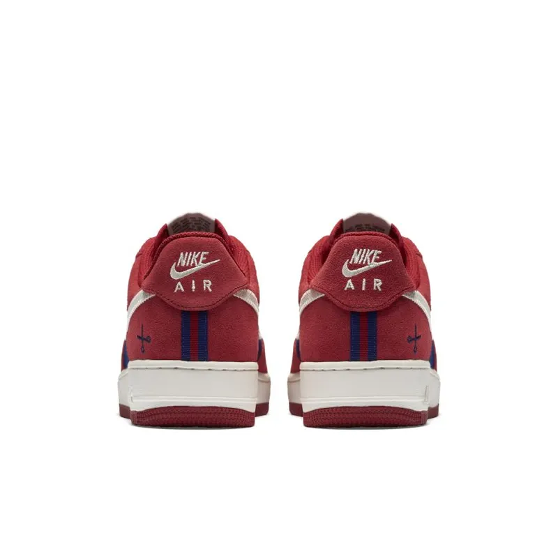 Nike Air Force 1 Low Scissors Gym Red/Deep Royal Blue-Sail (488298-626)
