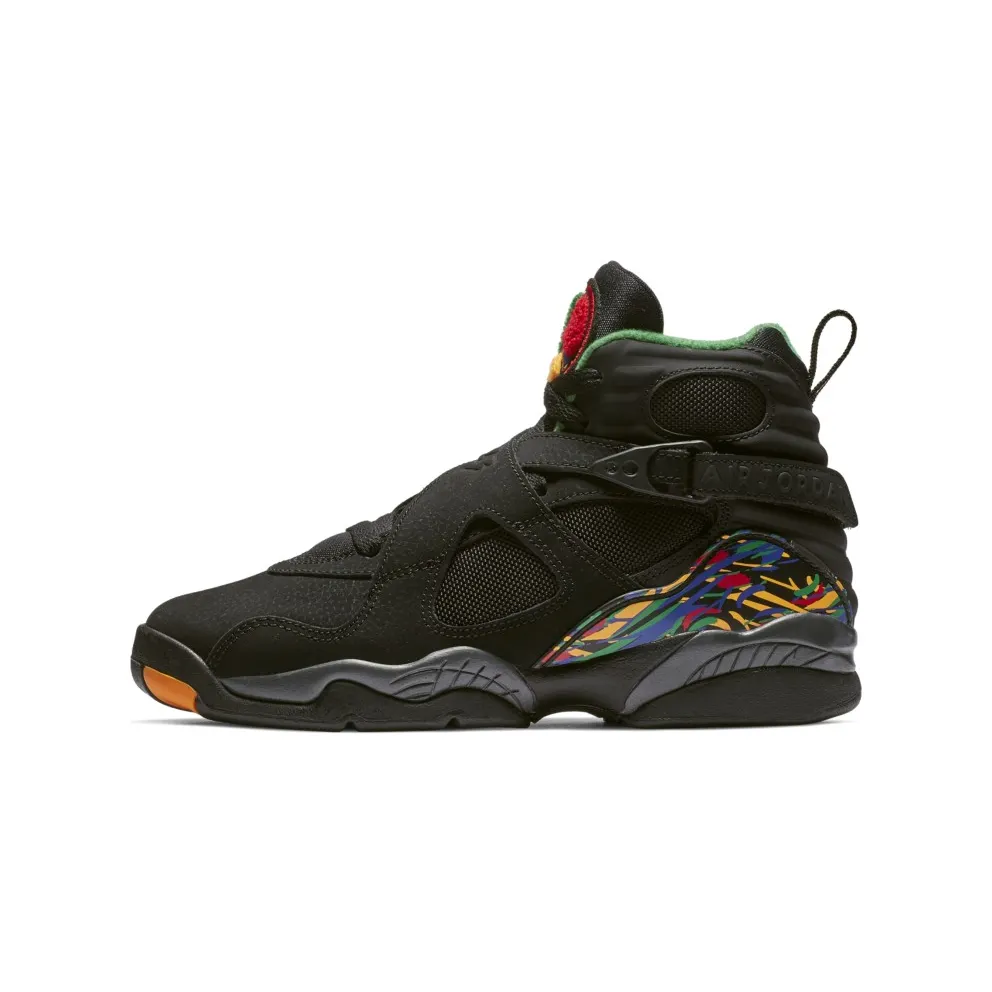 Jordan 8 Retro Tinker Air Raid (GS) Black/Light Concord-Aloe Green (305368-004)