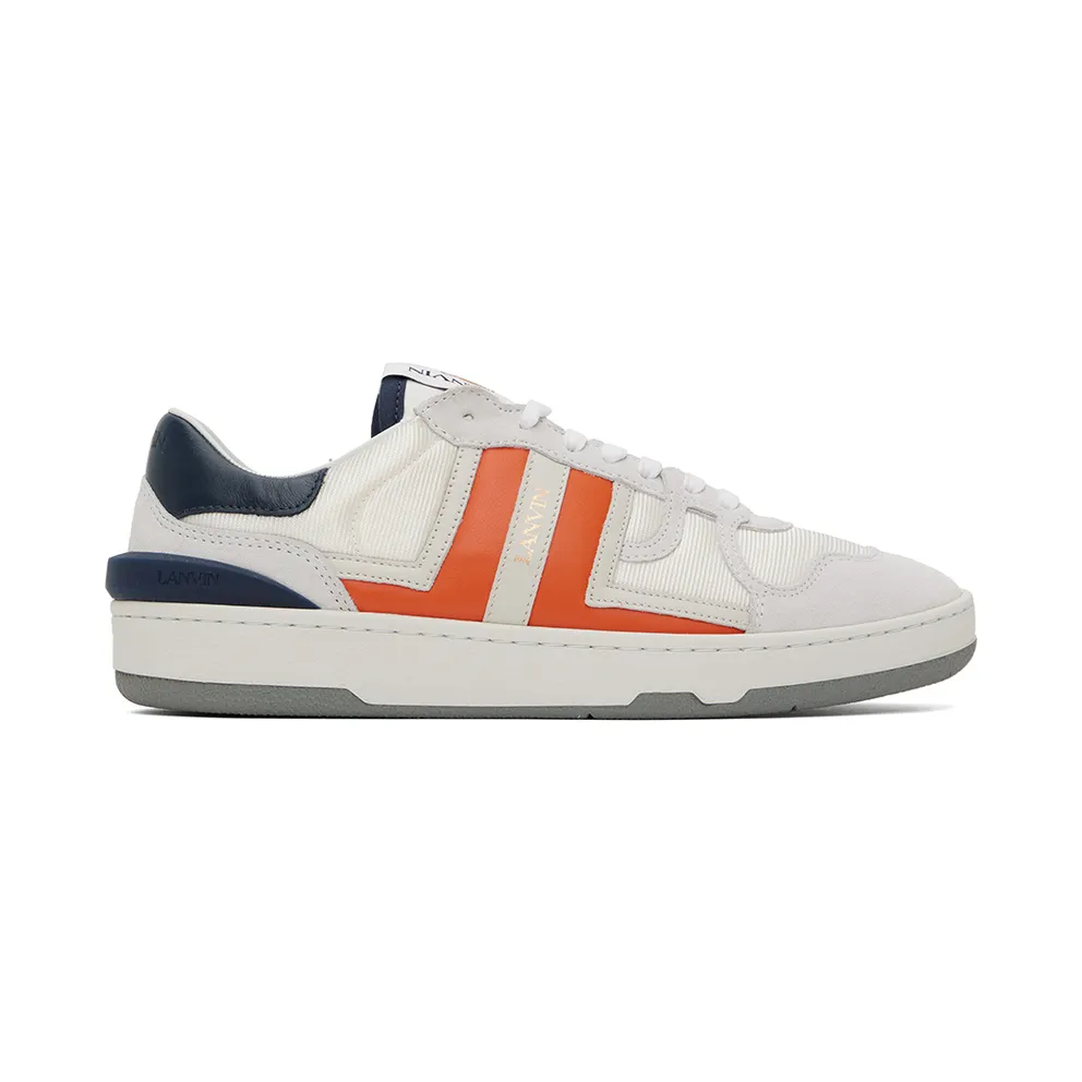 Lanvin Gray & Orange Clay Sneakers (FM-SKDK00-MESU-H22)