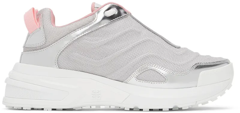 Givenchy Silver GIV 1 Light Runner Sneakers (BE001ZE19D070)