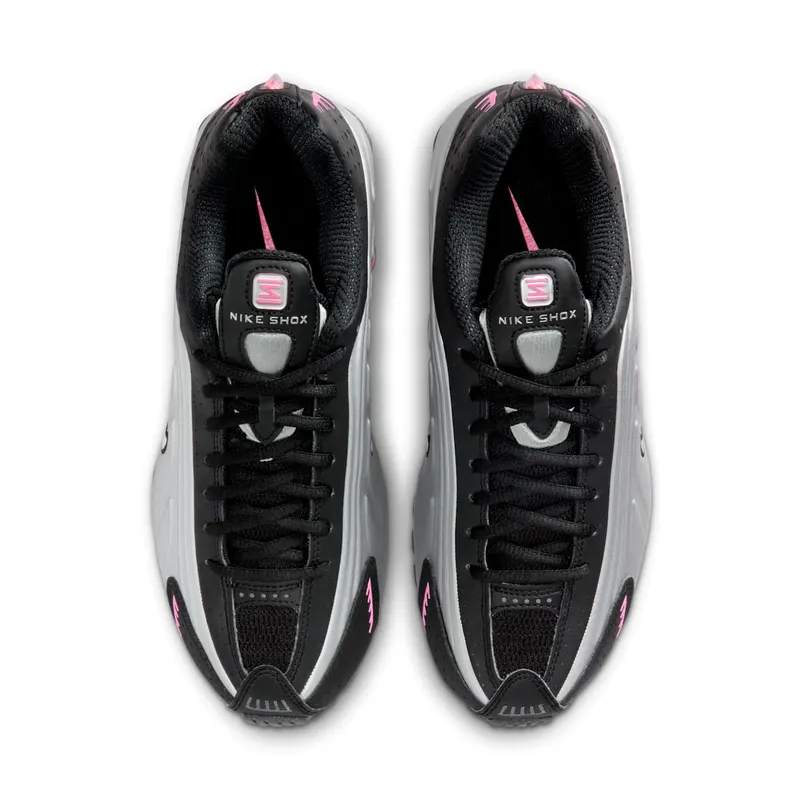 Nike Shox R4 “Black Metallic Silver Pinksicle” (AR3565-012)