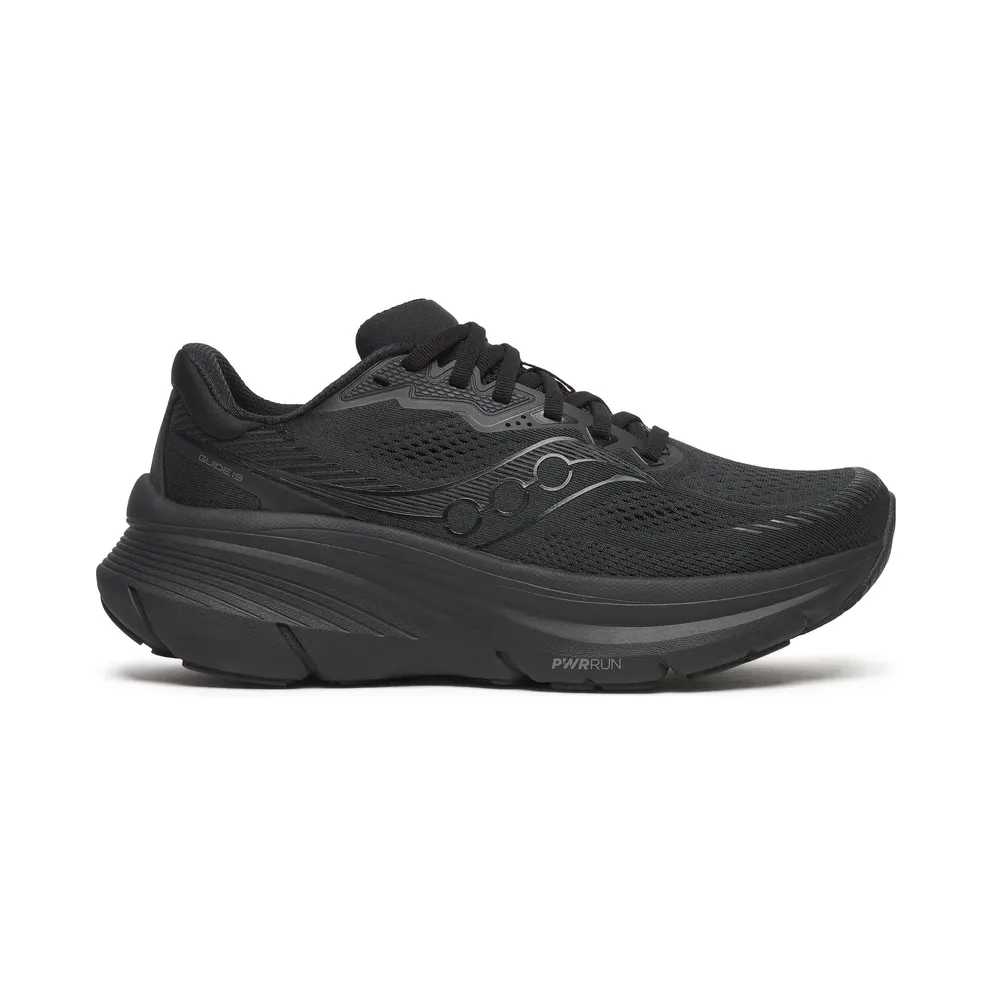 SAUCONY Guide 19 Wide “Triple Black” (S11059-101)
