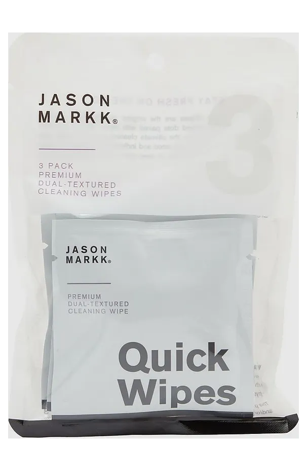 Jason Markk sneaker Weiss (Jason Markk – Quick Wipes 3 Pack – Wit – 130210)