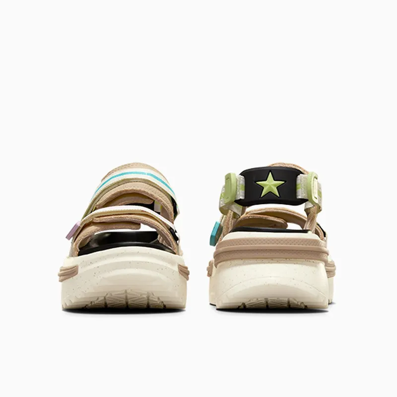 Converse Run Star Utility CX Sandal Nutty Granola Citron (A07611C)