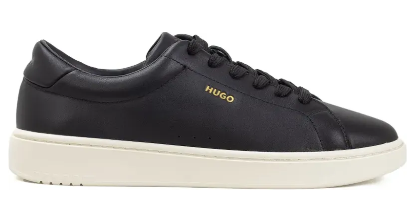 HUGO Sneakers aus Leder – Schwarz (50563554)