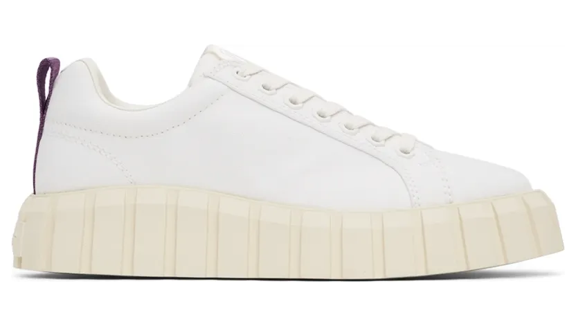 Eytys White Canvas Odessa Sneakers (OACW)