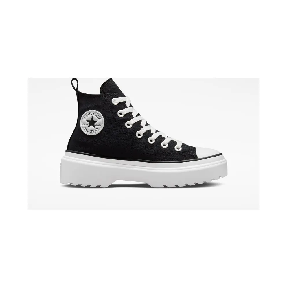 Converse Chuck Taylor All Star Lugged Lift Platform Canvas Black/Black/White