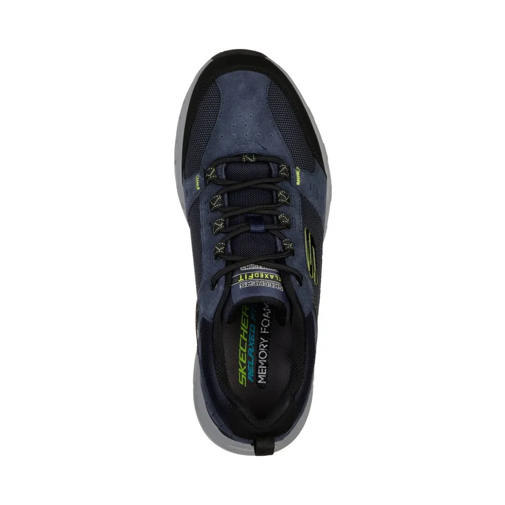 Skechers Relaxed Fit: Oak Canyon Sneaker Marine/Limoen