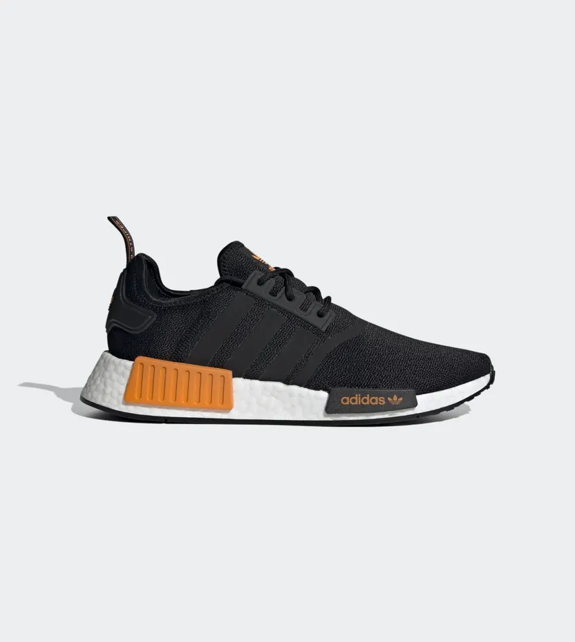 adidas NMD_R1 Core Black / Bright Orange / Cloud White (GY8317)