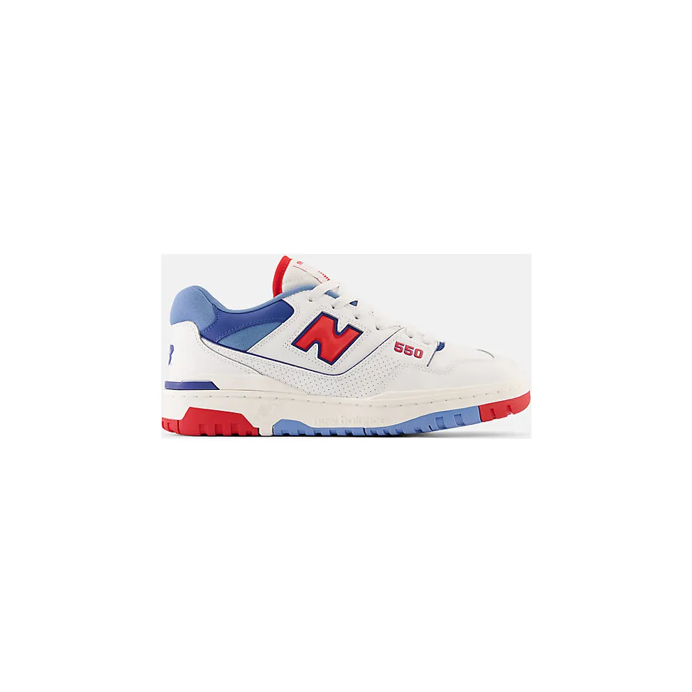 New Balance 550 Weiß/blanc/Rot/rouge/Blau/Bleu (BB550NCH)