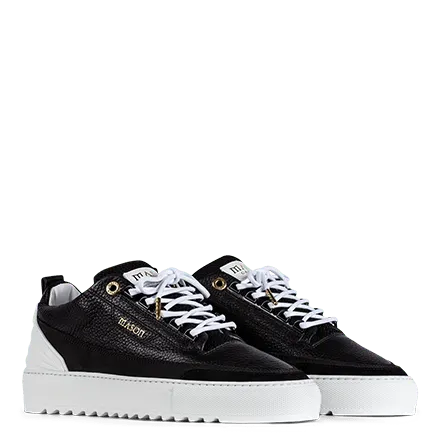 Mason Garments Firenze Leather / Nubuck / Suede – Black (SS21-3F)