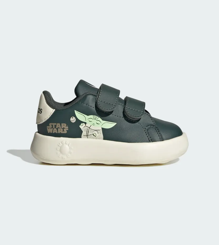 Adidas Star Wars Advantage Shoes Kids Legend Ivy / Off White / Mist Jade (IH6258)