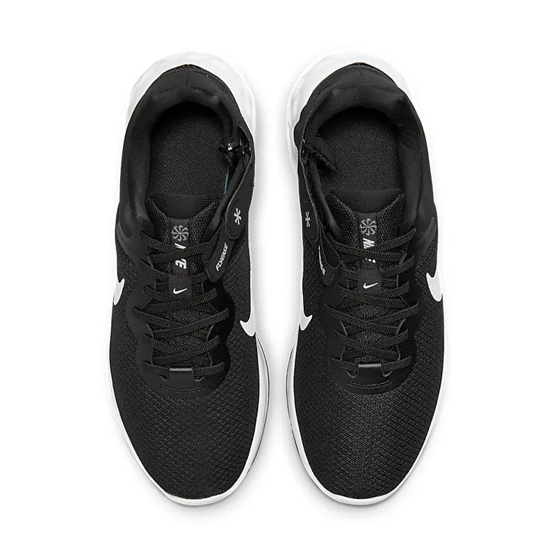 Nike Revolution 6 FlyEase Next Nature Easy On/Off Road Running Black 50% Sustainable Materials (DC8992-003)