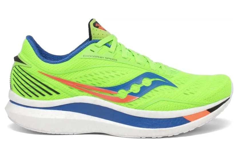 Saucony Endorphin Speed Green Blue