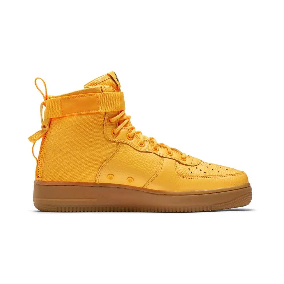 Nike SF Air Force 1 Mid Odell Beckham Jr. Laser Orange/Laser Orange-Gum Medium Brown (917753-801)