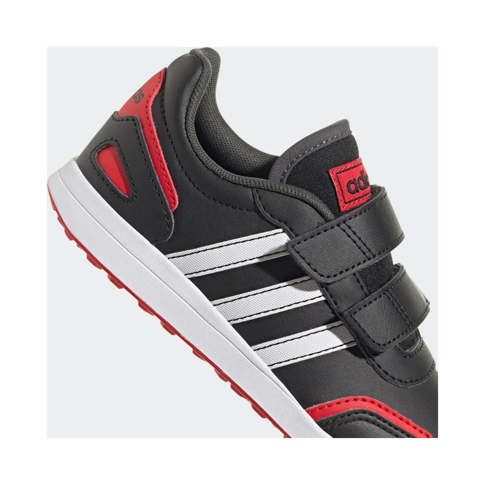 Adidas VS Switch 3 Lifestyle Running Hook and Loop Strap Core Black / Cloud White / Vivid Red (GZ1951)