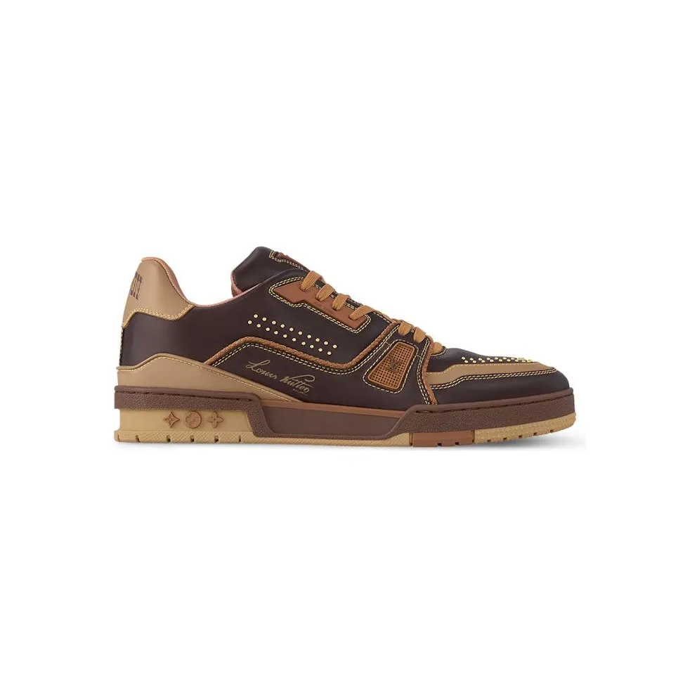 Louis Vuitton LV Trainer Marron Brown (1AD7L8)