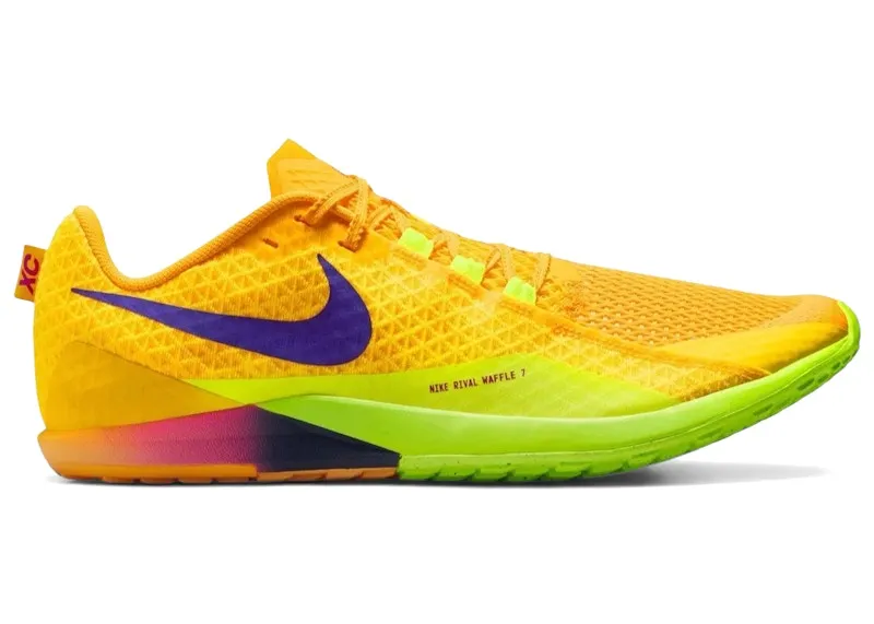 Nike Zoom Rival Waffle 7 Citron Pulse Blue Void (II7400-800)