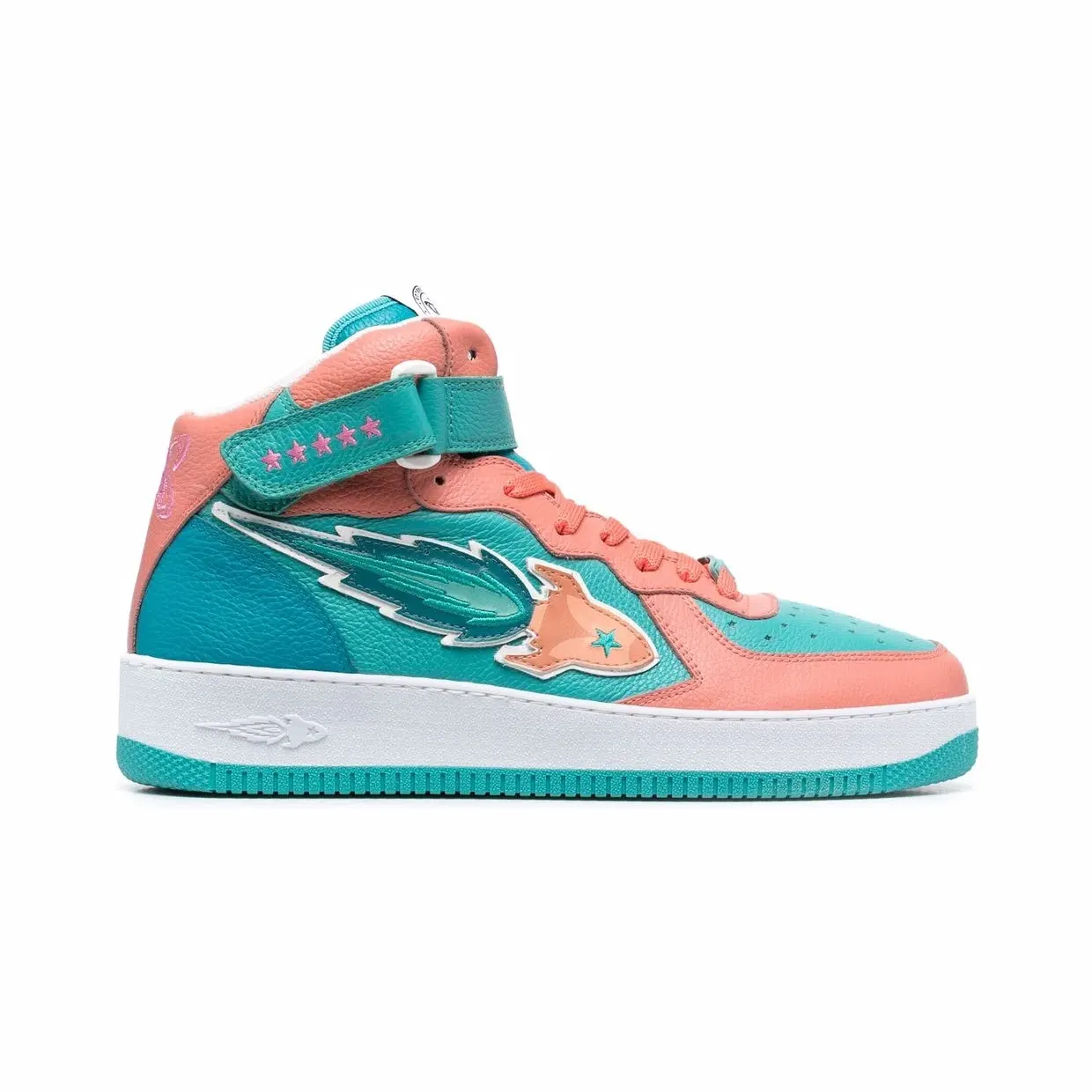 Enterprise Japan High-Top-Sneakers mit Patch “Blue” (BB1001PX108)