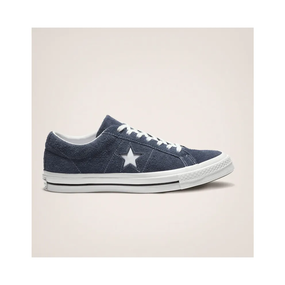 Converse One Star Premium Suede Blue Blue (158371C)