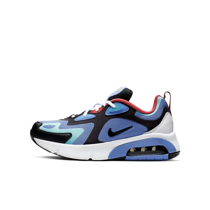 Nike Air Max 200 Royal Pulse Light Aqua (GS) Royal Pulse/Light Aqua-Ember Glow-Oil Grey (AT5627-400)