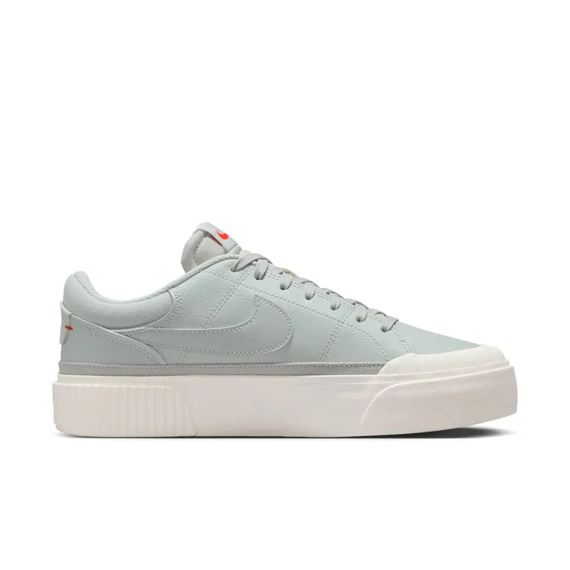 Nike Court Legacy Lift Light Silver Sail Picante Red Feather (DM7590-003)