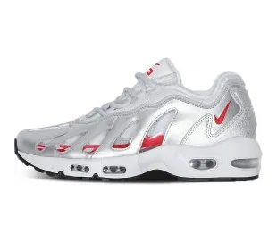Supreme x Nike Air Max 96 Metallic Silver (SS21) (CV7652-300)