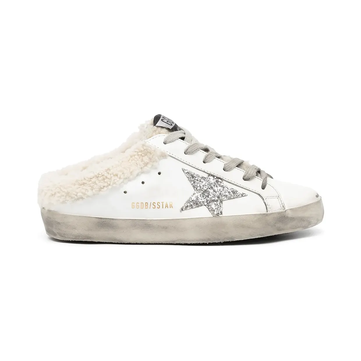 Golden Goose Super-Star met lammy voering “White” (GWF00110F002306)