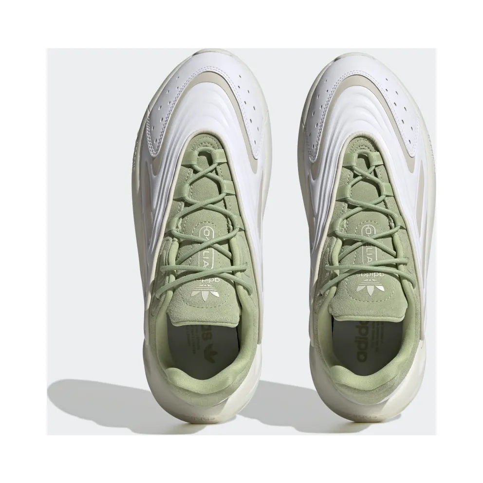 adidas OZELIA Shoes Cloud White / Aluminium / Magic Lime (GY9977)