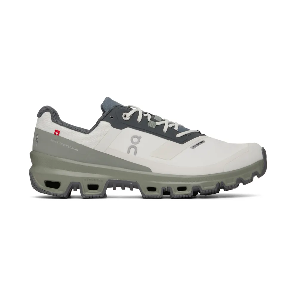 On White & Khaki Cloudventure Sneakers (32.98577)