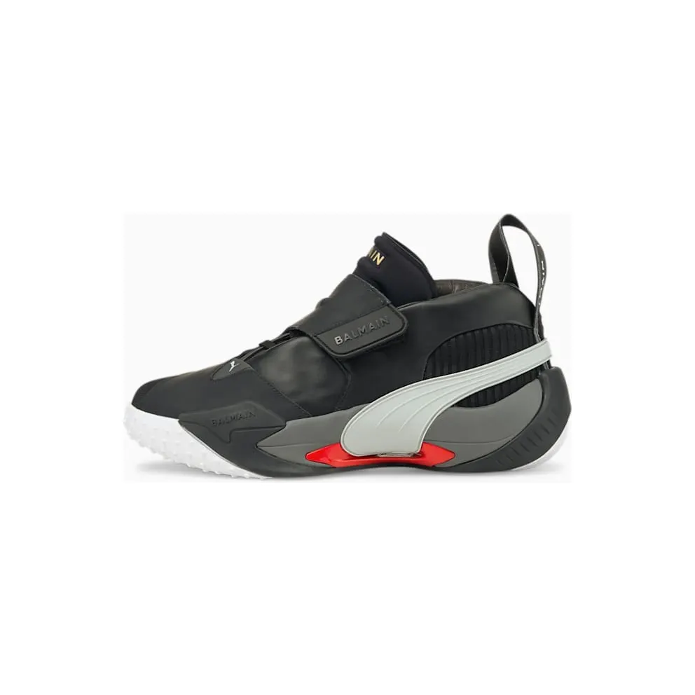 Puma x Balmain Court Black High Risk Red (195683-01)