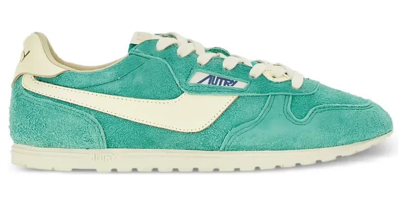 Autry Sneakers mit Wildledereinsätzen – Blau (WSLMUB30ESCURSION)