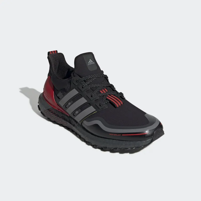 adidas Ultra Boost Guard Black Grey Scarlet Core Black/Grey Three/Scarlet (FU9464)