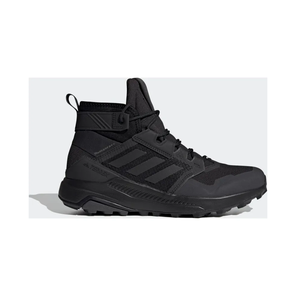 adidas Pharrell Williams Trailmaker Mid GORE-TEX Wanderschuh Core Black / Core Black / Dgh Solid Grey (GZ8342)
