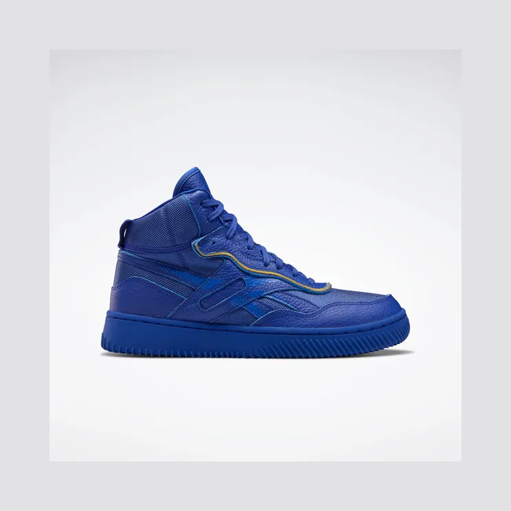 Reebok VB Dual Court Mid II Schoenen Blue / Acid Blue / Acid Blue