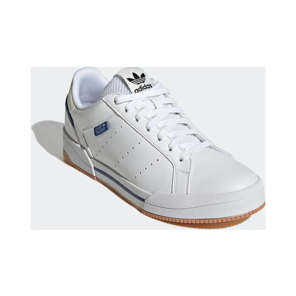 Adidas Court Tourino Cloud White / Cloud White / Collegiate Royal (GX4379)