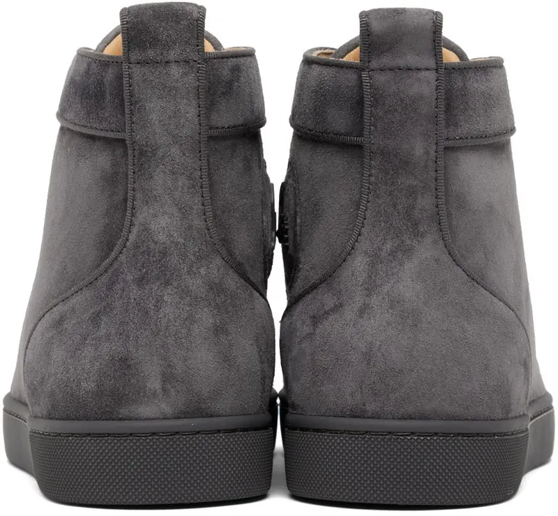 Christian Louboutin Grey Louis Orlato High (3161213)