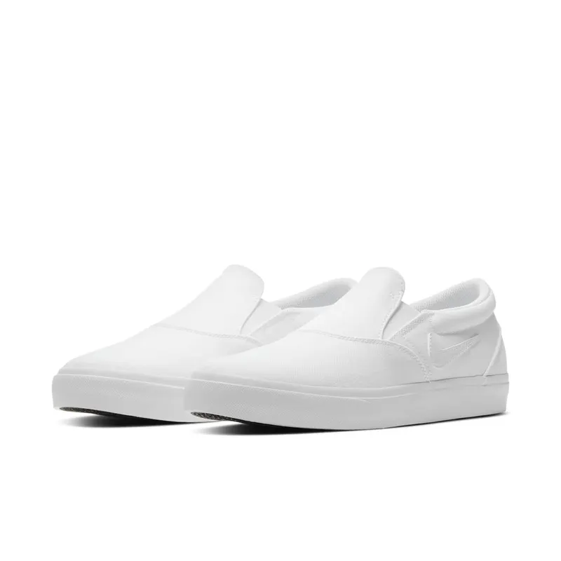 Nike SB Charge Slip White White/White-Black-White (CT3523-100)