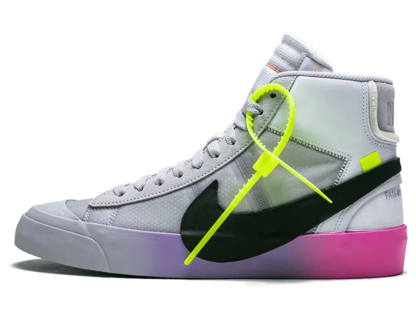 Nike x Off White Blazer Mid Serena Williams Wolf Grey ‘The Queen’ (2018) (AA3832-002)