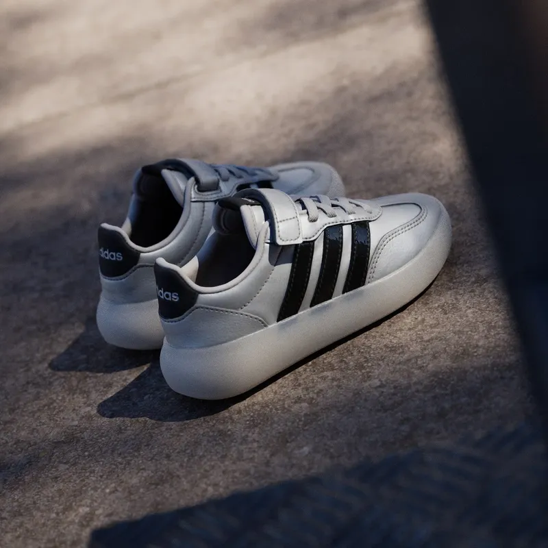 Adidas BARREDA DECODEREN Shoes Kids Silver Metallic / Core Black / Chalk White (JP6719)